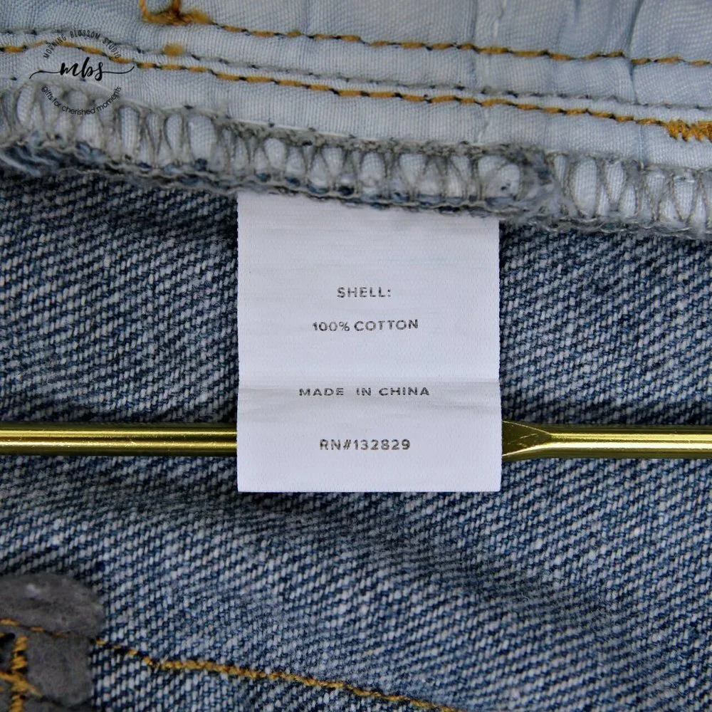 Superdown at Revolve Angeline Braided Mid‎ Rise Cotton Denim Shorts